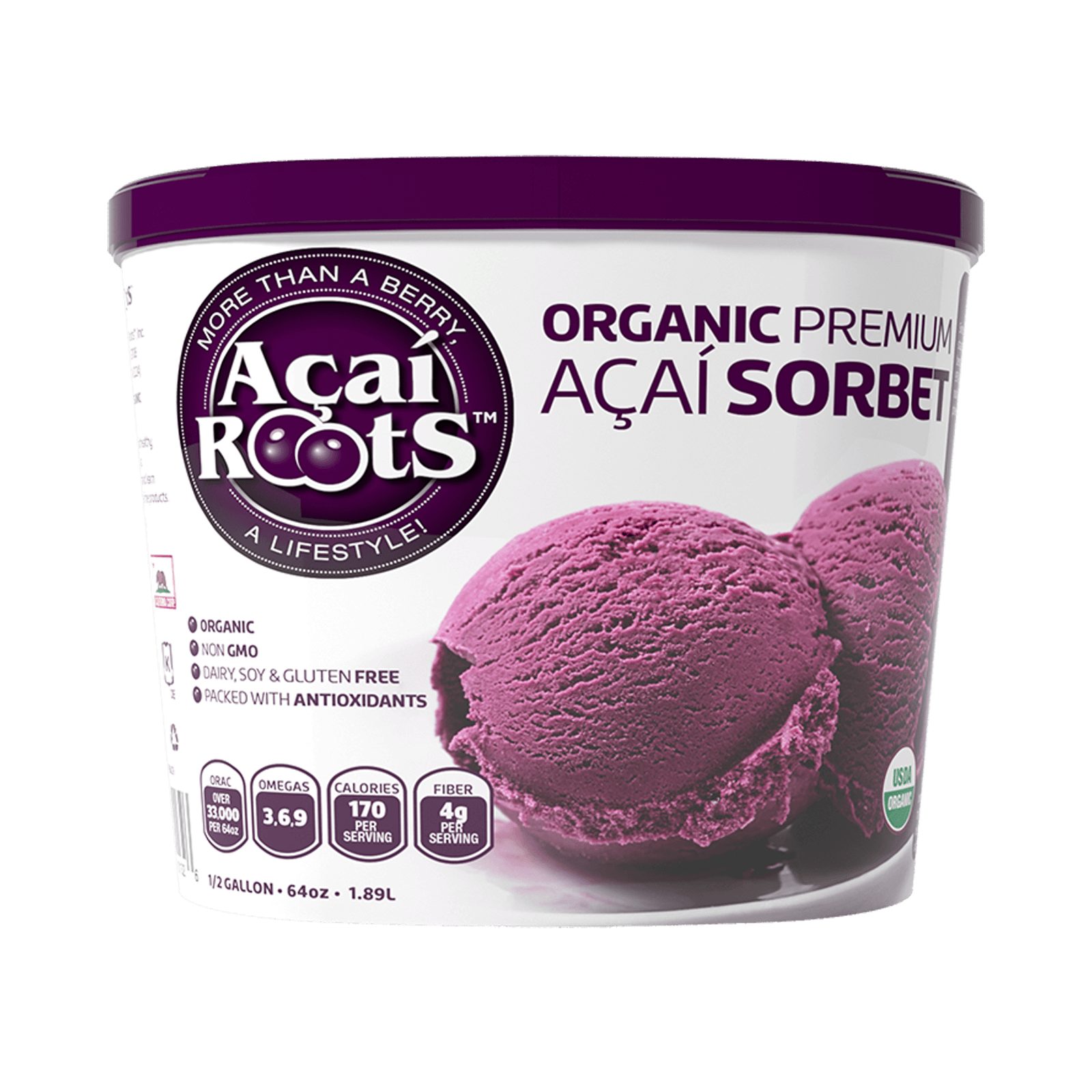 64OZ AÇAÍ SORBET